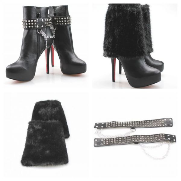 Bota Christian Louboutin Inspired.